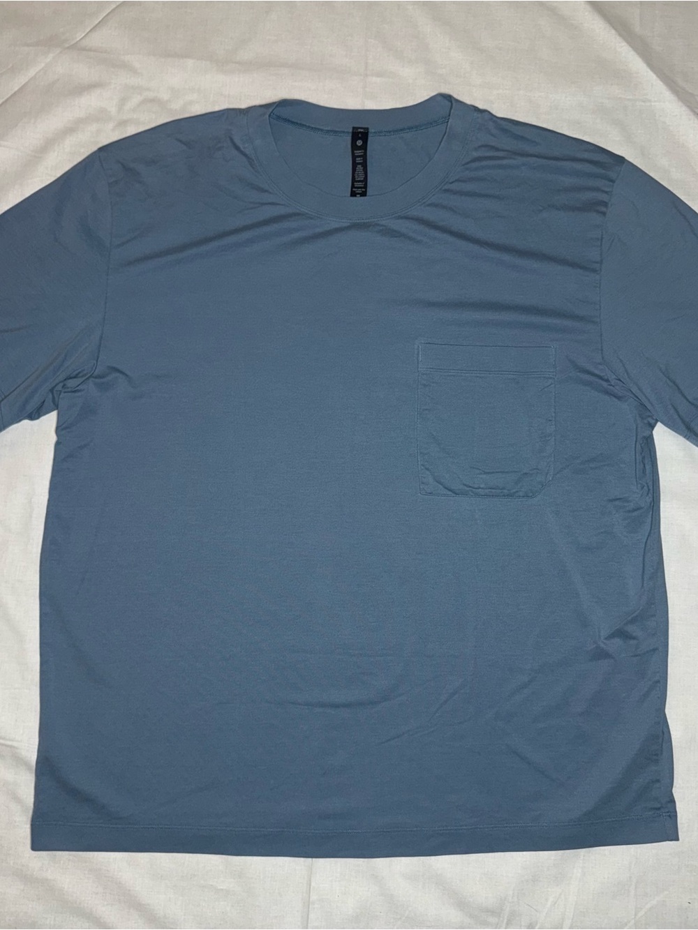 lululemon athletica Men's Pocket Crew Tee - Slate Blue